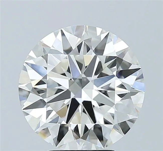 4.00ct Round Lab Grown Diamond (Colour G, Clarity VVS2, Cut ID, IGI Certified)