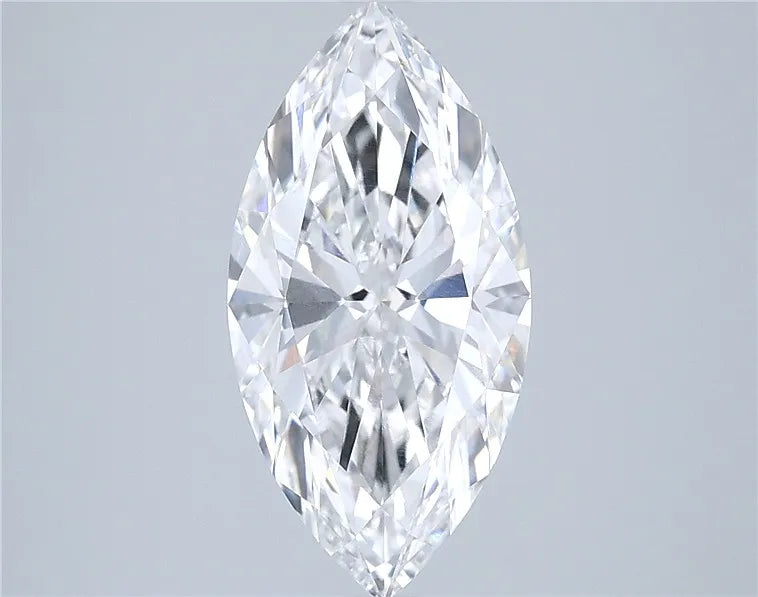2.84ct Marquise Lab Grown Diamond (Colour E, Clarity VVS2, GIA Certified)