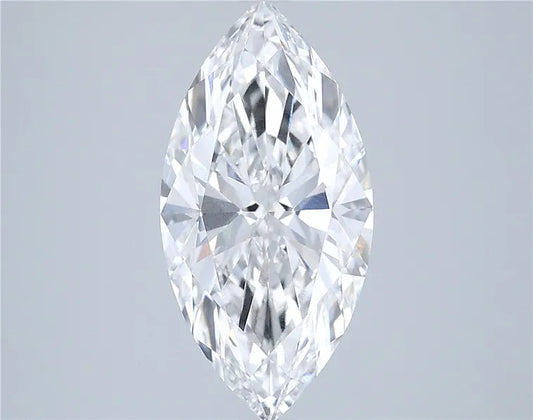 2.84ct Marquise Lab Grown Diamond (Colour E, Clarity VVS2, GIA Certified)