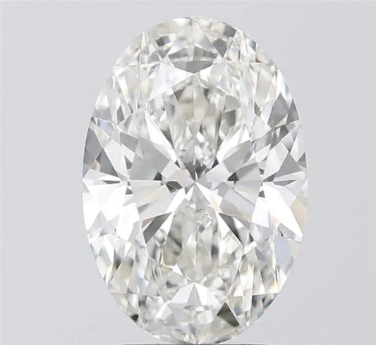 2.59ct Oval Lab Grown Diamond (Colour G, Clarity VVS1, IGI Certified)