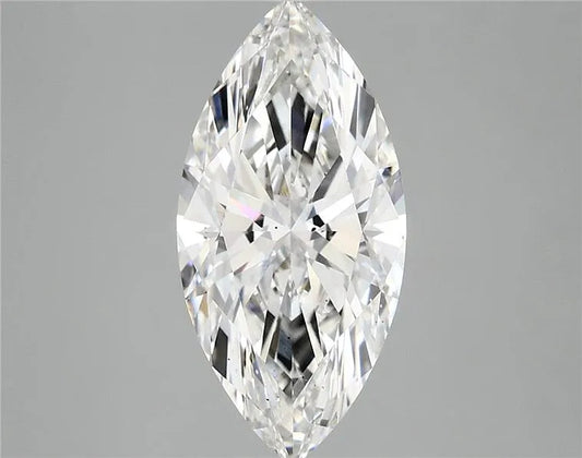 2.78ct Marquise Lab Grown Diamond (Colour F, Clarity SI1, IGI Certified)