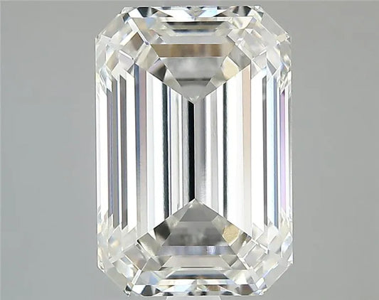 3.53ct Emerald Lab Grown Diamond (Colour H, Clarity VVS2, IGI Certified)