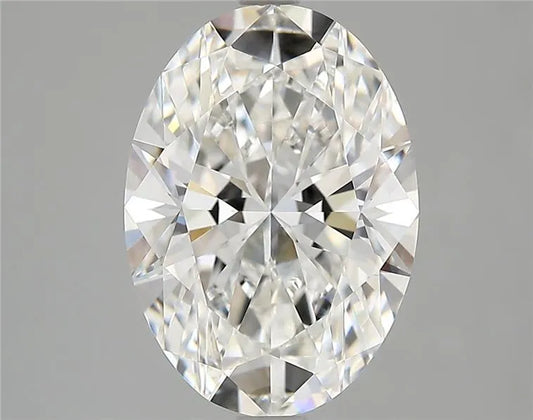 3.10ct Oval Lab Grown Diamond (Colour E, Clarity VVS2, Cut EX, IGI Certified)