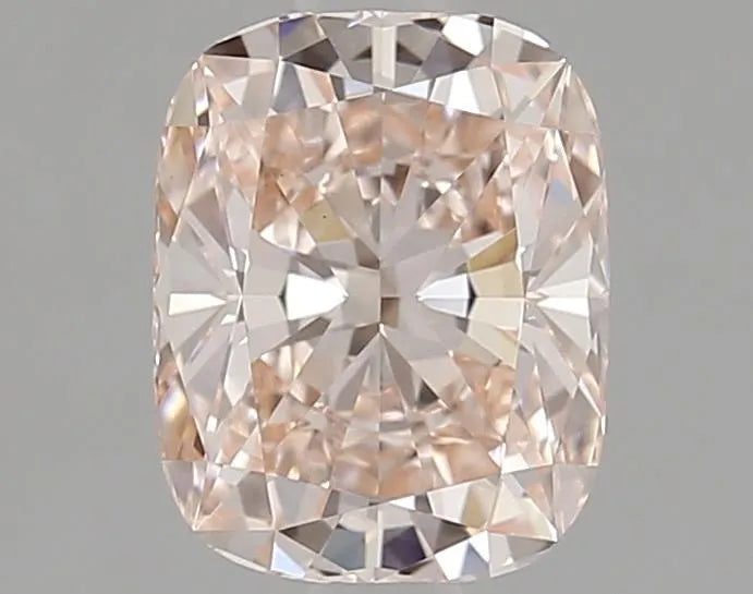 1.54ct Cushion modified Lab Grown Diamond (Colour Fancy Intense Pink, Clarity VS1, IGI Certified)
