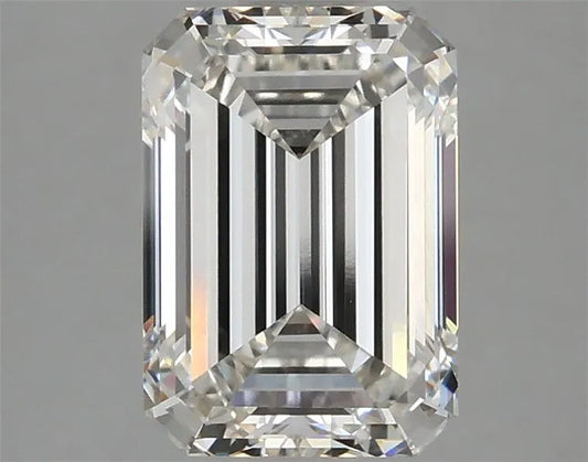 2.48ct Emerald Lab Grown Diamond (Colour G, Clarity VVS2, IGI Certified)