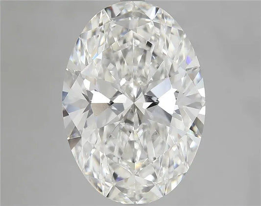 8.07ct Oval Lab Grown Diamond (Colour G, Clarity VVS2, IGI Certified)