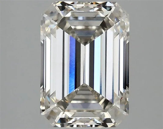 2.72ct Emerald Lab Grown Diamond (Colour H, Clarity VVS2, IGI Certified)
