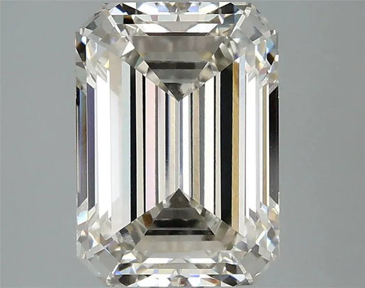 3.01ct Emerald Lab Grown Diamond (Colour H, Clarity VVS2, IGI Certified)
