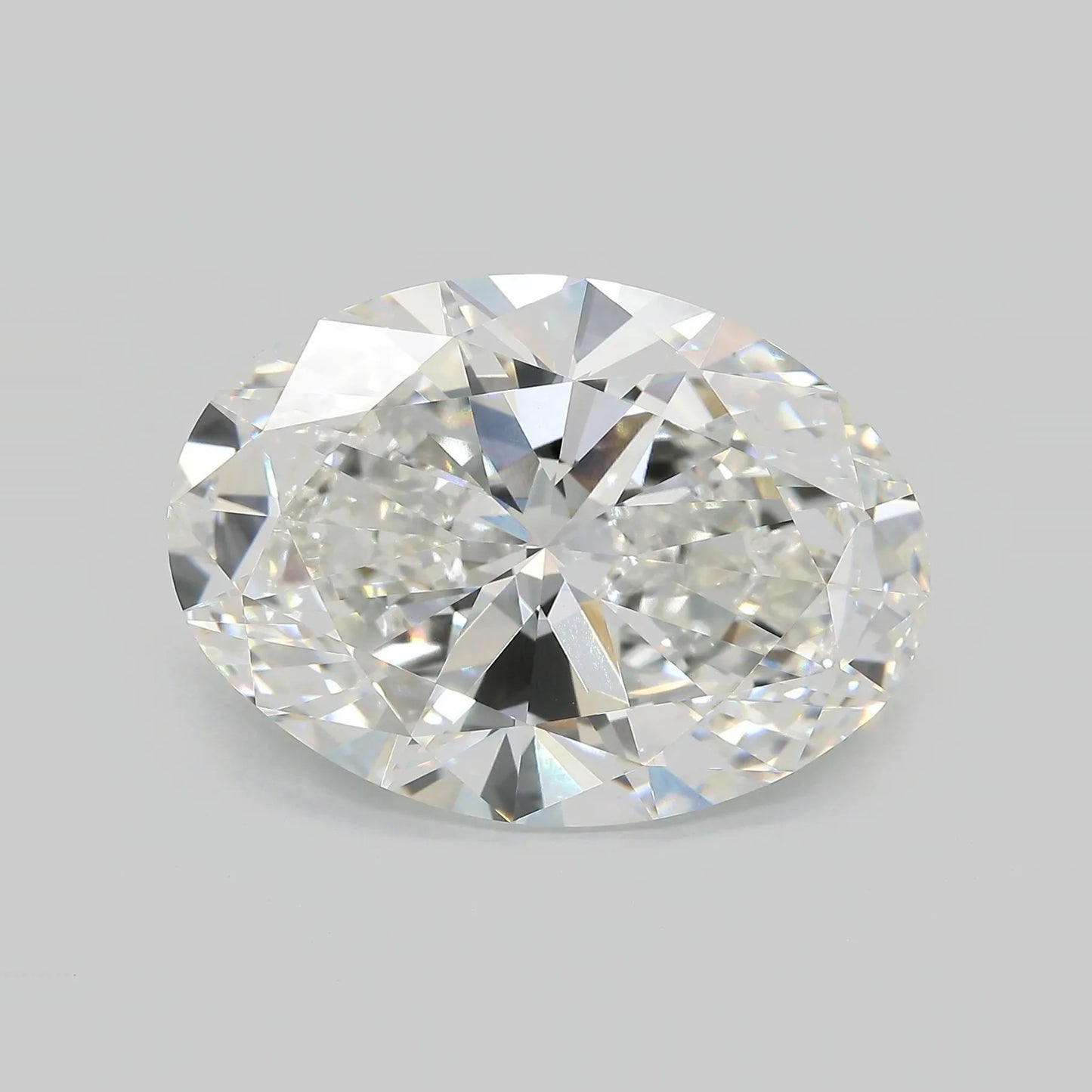 16.89ct Oval Lab Grown Diamond (Colour G, Clarity VVS2, IGI Certified)