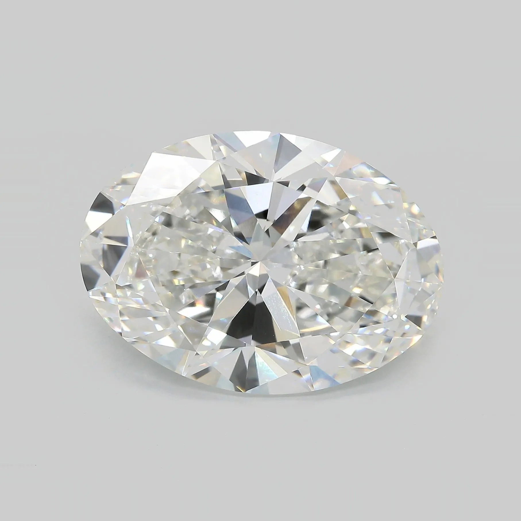 16.89ct Oval Lab Grown Diamond (Colour G, Clarity VVS2, IGI Certified)