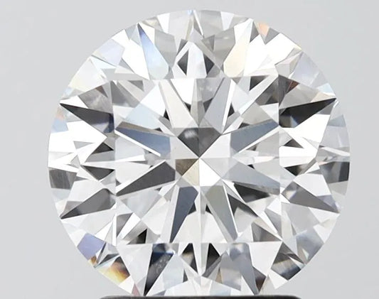 2.43ct Round Lab Grown Diamond (Colour D, Clarity VVS2, Cut ID, IGI Certified)