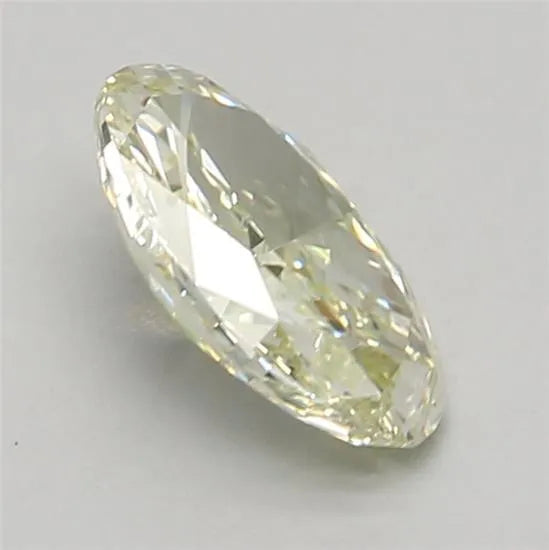 0.82ct Oval Lab Grown Diamond (Colour Light Greenish Yellow, Clarity VS1, Cut VG, IGI Certified)