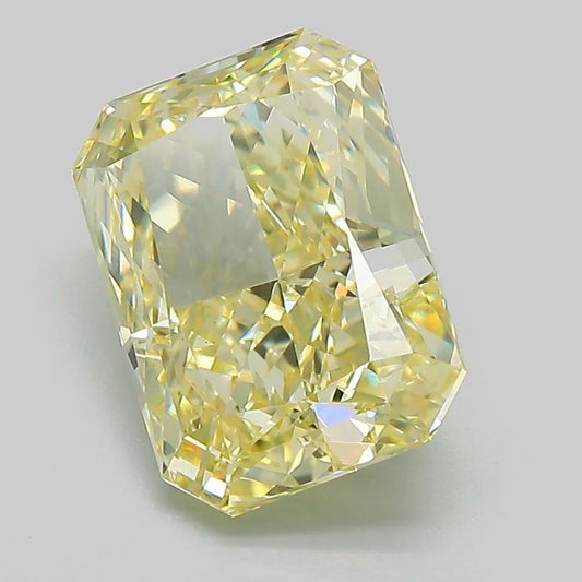 4.00ct Radiant Lab Grown Diamond (Colour Fancy Yellow, Clarity VS1, IGI Certified)