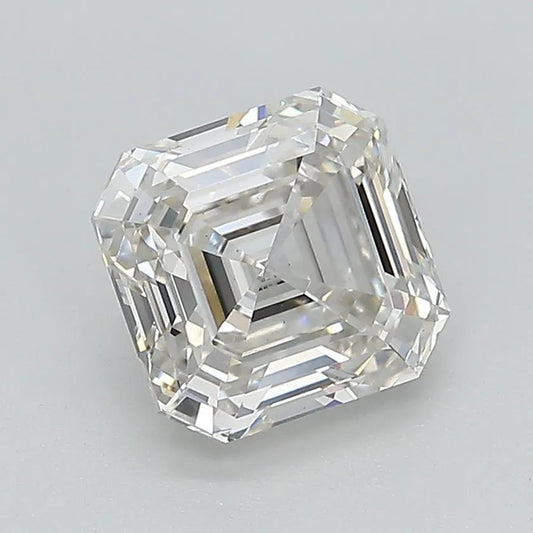 2.02ct Asscher Lab Grown Diamond (Colour H, Clarity VS1, IGI Certified)