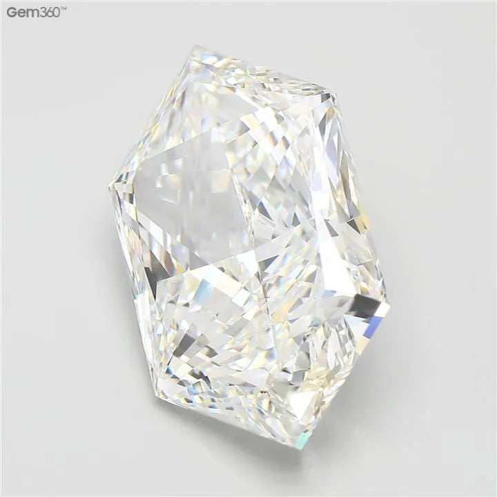17.23ct Hexagonal Lab Grown Diamond (Colour G, Clarity VVS2, IGI Certified)
