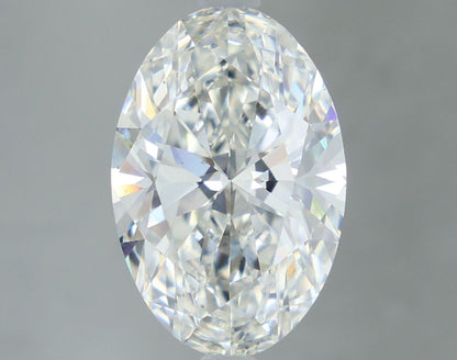 4.01ct Oval Cut Lab Grown Diamond (Color: F Clarity: VS2)