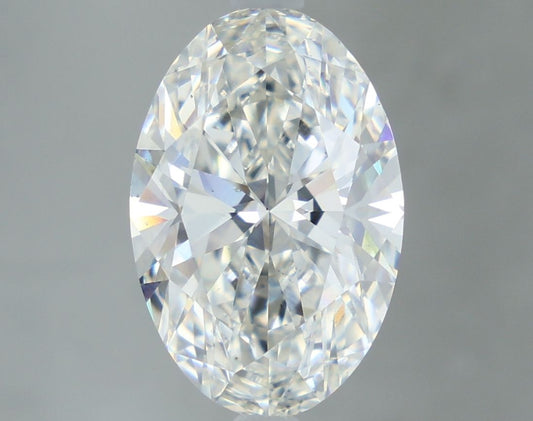 4.01ct Oval Cut Lab Grown Diamond (Color: F Clarity: VS2)