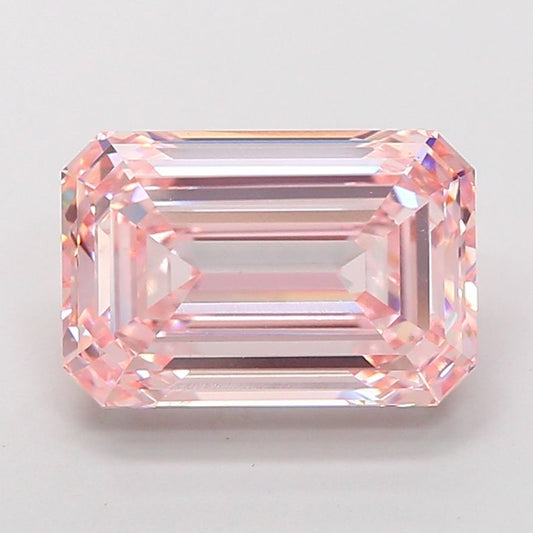 8.03ct Emerald Cut Lab Grown Diamond (Color: F Clarity: VS1)