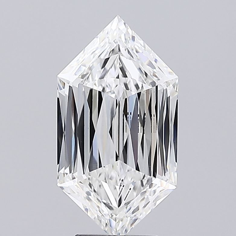 5.05ct Hexagonal Modified Brilliant Lab-Grown Diamond (Color: F Clarity: Vs 1)