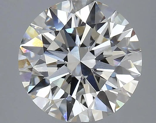 3.07ct Round Lab Grown Diamond (Colour H, Clarity VVS2, Cut ID, IGI Certified)