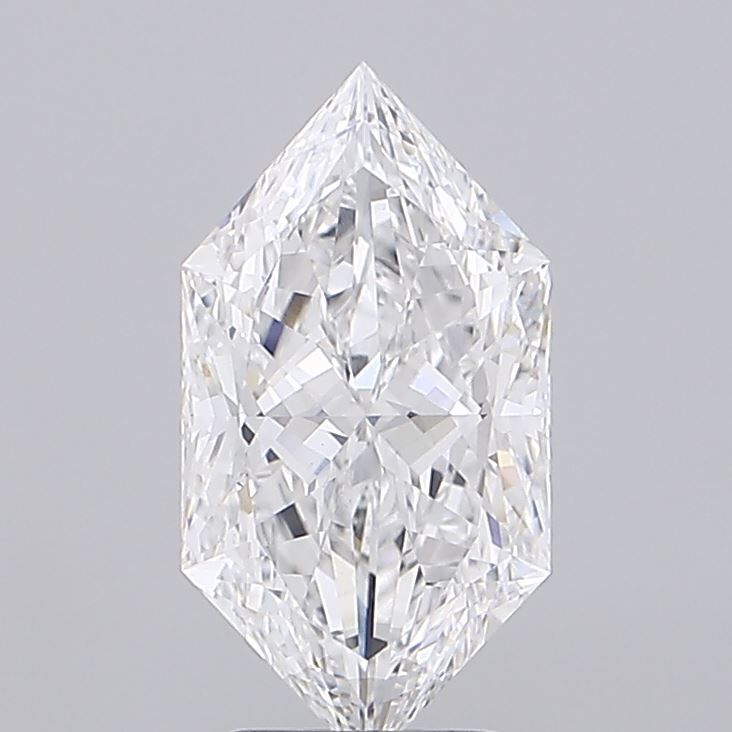 3.01ct Hexagonal Modified Brilliant Lab-Grown Diamond (Color: F Clarity: Vs 1)