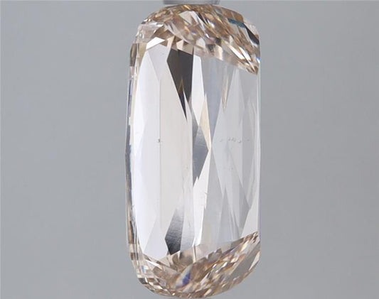 3.00ct Champagne Criss Cut Cushion Lab-Grown Diamond (VS1) - Non-Certified