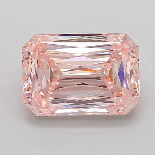 6.78ct Radiant Cut Lab Grown Diamond (Color: F Clarity: VS1)