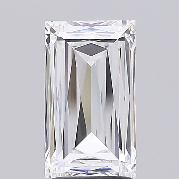 3.07ct Rectangular Mixed Cut Lab Grown Diamond (Color: D Clarity: VVS2)