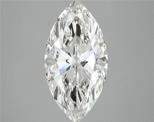 3.02ct Marquise Cut Lab Grown Diamond (Color: G Clarity: VVS2)