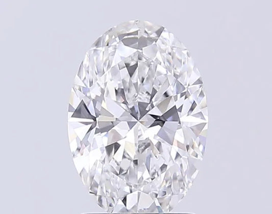 2.01ct Oval Lab Grown Diamond (Colour F, Clarity VVS2, IGI Certified)