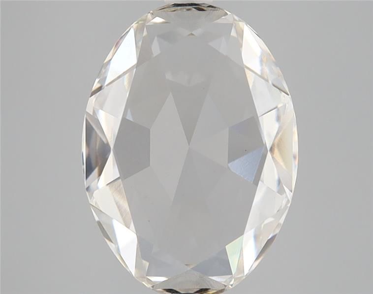 3.13ct Oval Rose Cut Lab Grown Diamond (Color: H Clarity: VVS2)