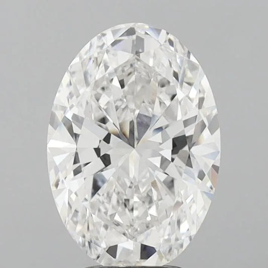 4.02ct Oval Lab Grown Diamond (Colour F, Clarity VS1, IGI Certified)