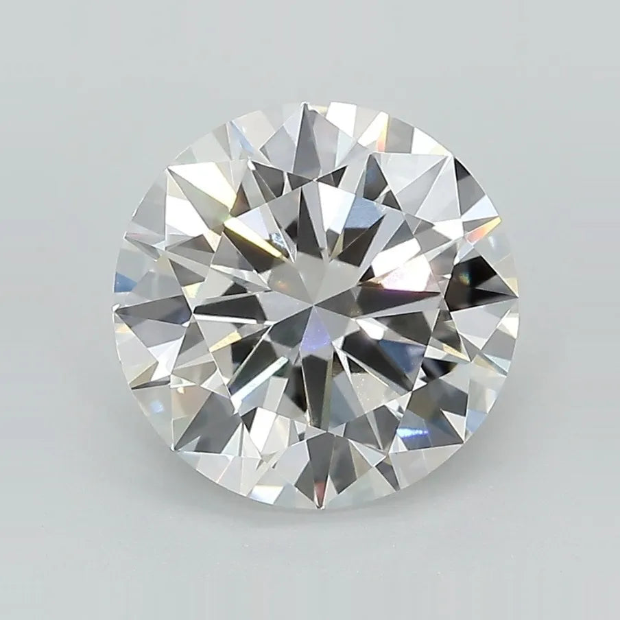 3.33ct Round Lab Grown Diamond (Colour E, Clarity VVS2, Cut EX, IGI Certified)