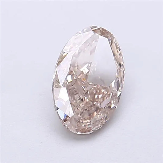 1.02ct Oval Lab Grown Diamond (Colour Light Gray, Clarity VVS2, IGI Certified)