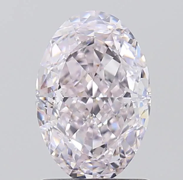 1.50ct Oval Natural Diamond (Colour Very Light Pink, Clarity VS2, GIA Certified)