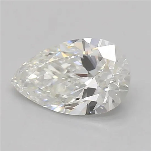 0.62ct Pear Lab Grown Diamond (Colour F, Clarity VVS2, IGI Certified)