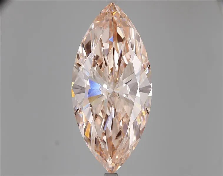 10.21ct Marquise Lab Grown Diamond (Colour Fancy Intense Pink, Clarity VVS2, IGI Certified)