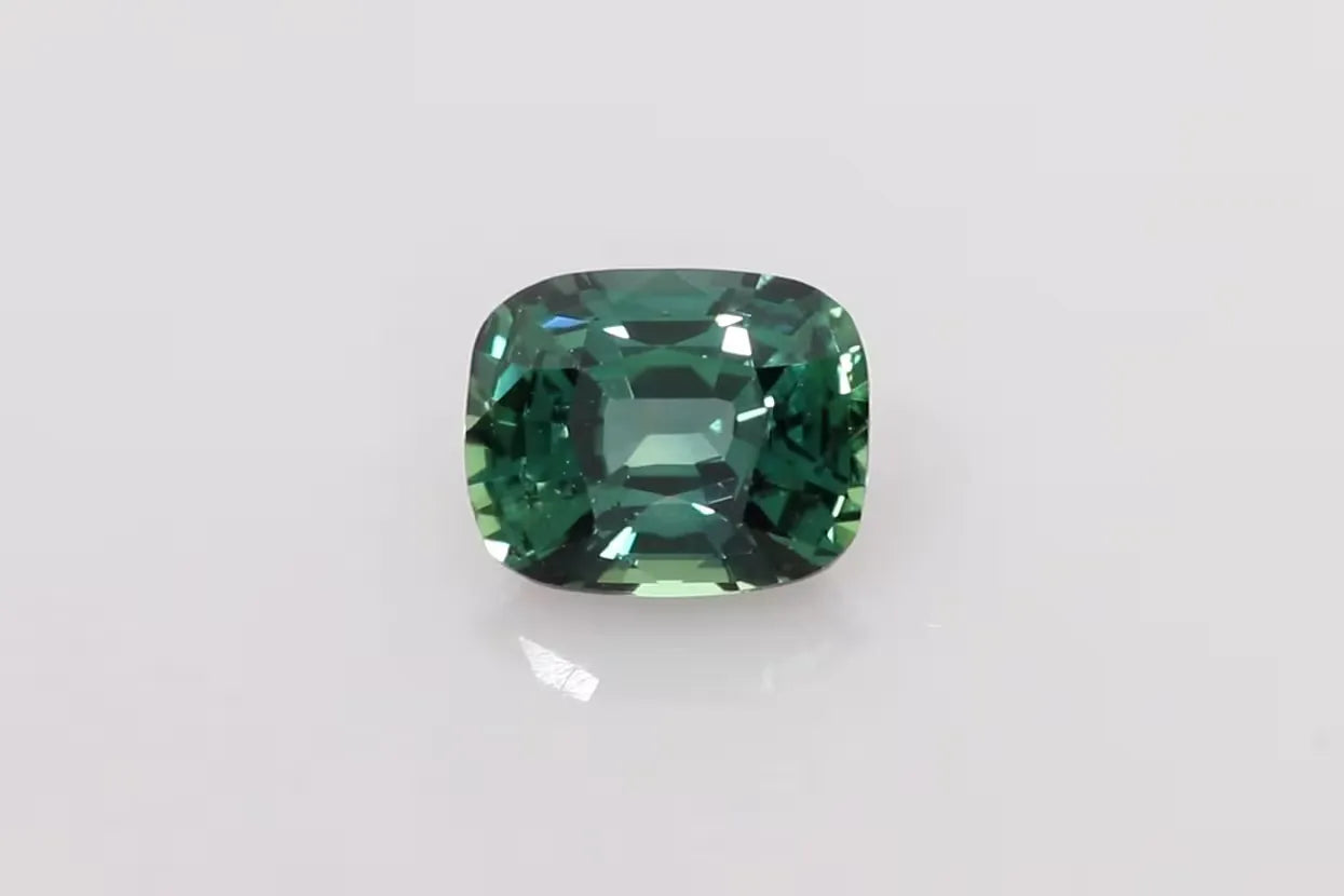 1.60ct Cushion Natural Sapphire (Colour Multicolor, Clarity Slightly Included, Cut Faceted)
