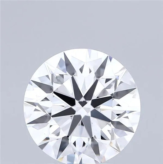 2.50ct Round Lab Grown Diamond (Colour E, Clarity VVS2, Cut ID, IGI Certified)