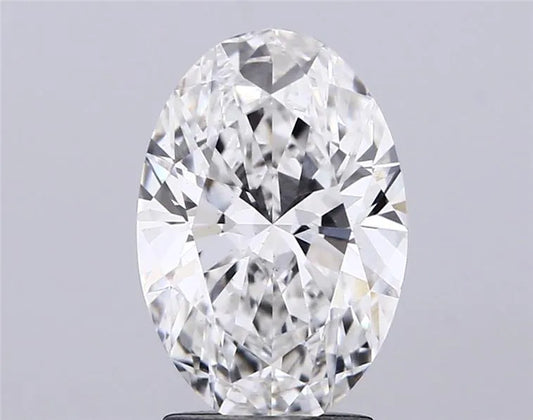 2.51ct Oval Lab Grown Diamond (Colour E, Clarity VS2, IGI Certified)