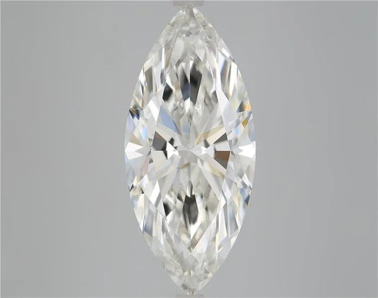 5.02ct Marquise Lab Grown Diamond (Colour F, Clarity VVS2, IGI Certified)
