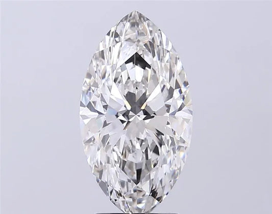 2.81ct Marquise Lab Grown Diamond (Colour G, Clarity VS1, IGI Certified)