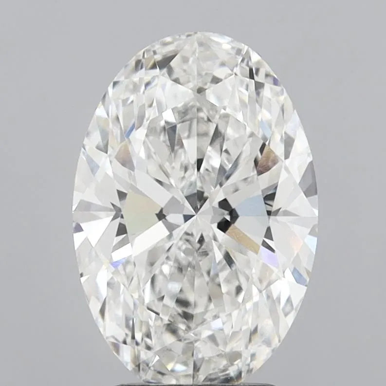 3.02ct Oval Lab Grown Diamond (Colour F, Clarity VS1, IGI Certified)