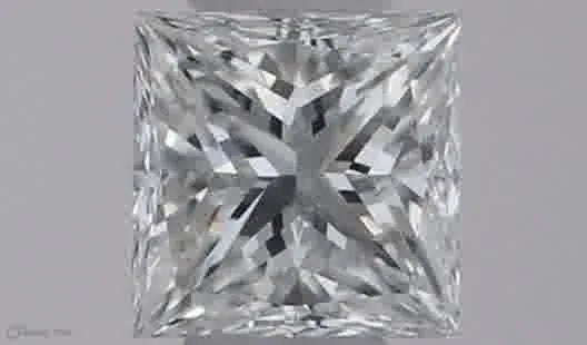 0.23ct Princess Natural Diamond (Colour F, Clarity VS2, Cut VG, IGI Certified)