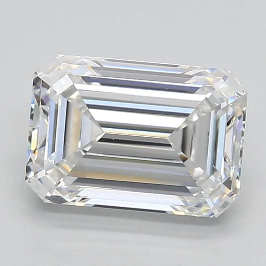 1.52ct Emerald Lab Grown Diamond (Colour F, Clarity VVS2, IGI Certified)