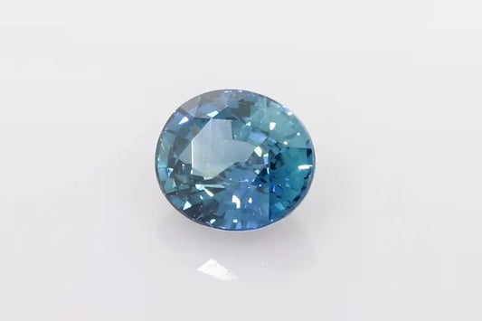 2.01ct Oval Natural Sapphire (Colour Bicolor, Clarity Slightly Included, Cut Faceted)