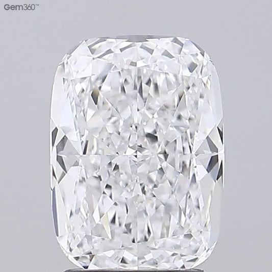 2.63ct Cushion brilliant Lab Grown Diamond (Colour E, Clarity VVS2, GIA Certified)