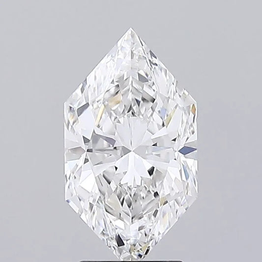 2.69ct Hexagonal Lab Grown Diamond (Colour F, Clarity VVS2, IGI Certified)