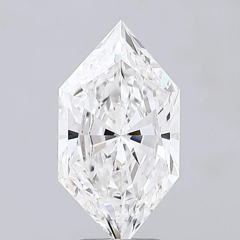 4.02ct Hexagonal Lab Grown Diamond (Colour E, Clarity VS1, IGI Certified)