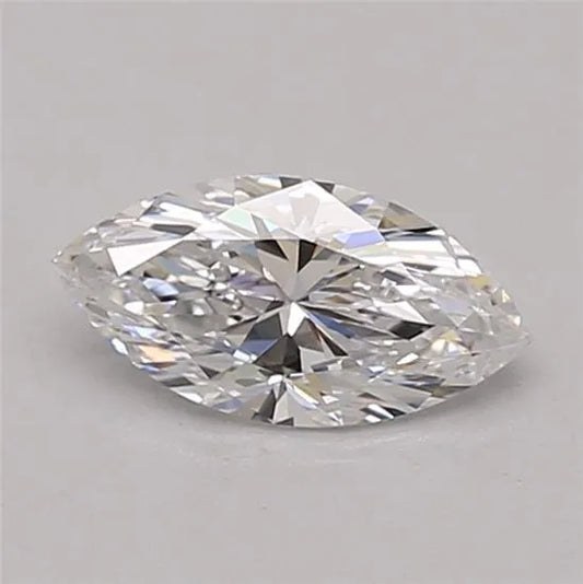 0.50ct Marquise Lab Grown Diamond (Colour D, Clarity VVS2, Cut VG, IGI Certified)